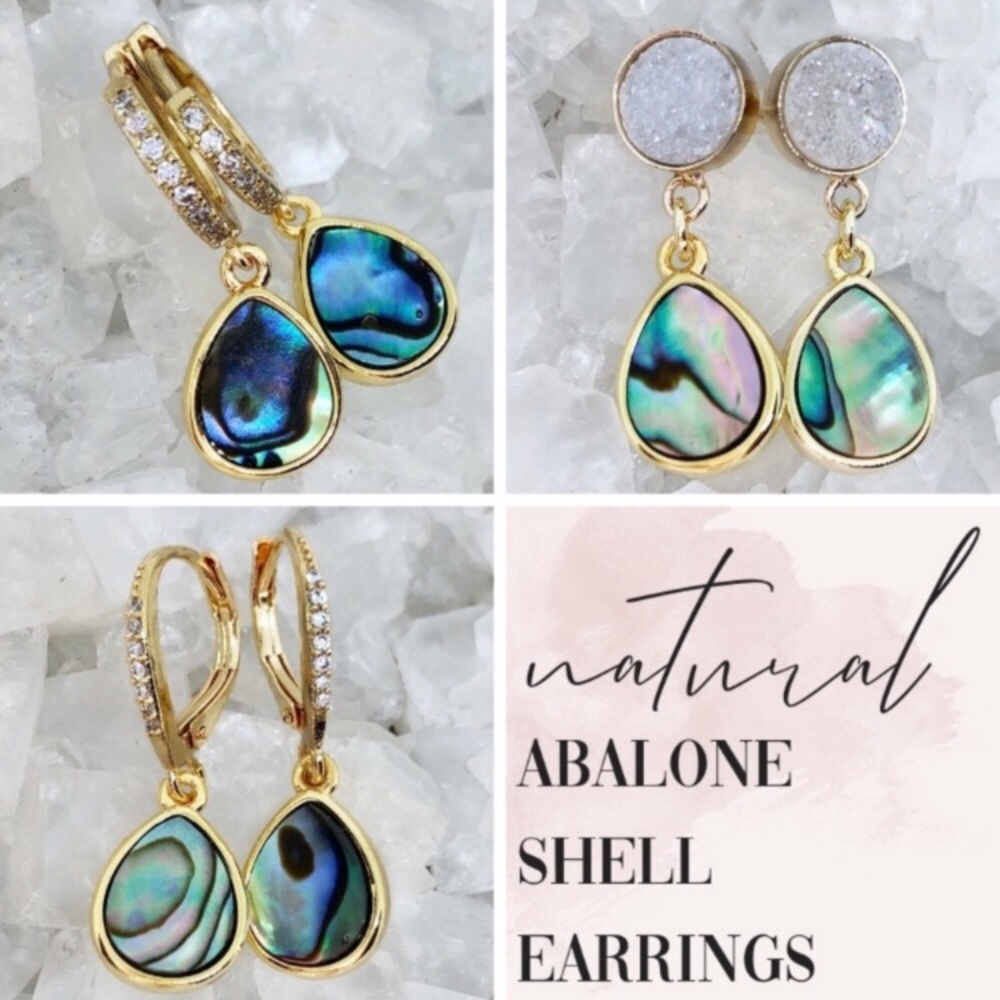 Abalone Shell Earrings